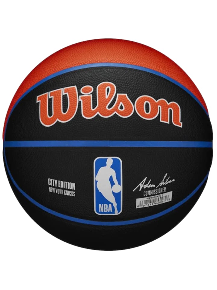 Wilson Wilson NBA Team City Collector New York Knicks Ball in Schwarz günstig kaufen 7