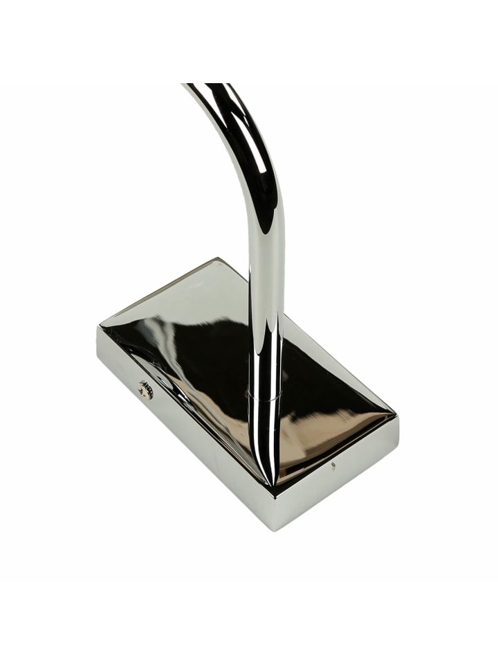 Licht-Erlebnisse Wandlampe in Silber glänzend Braun günstig kaufen onesize