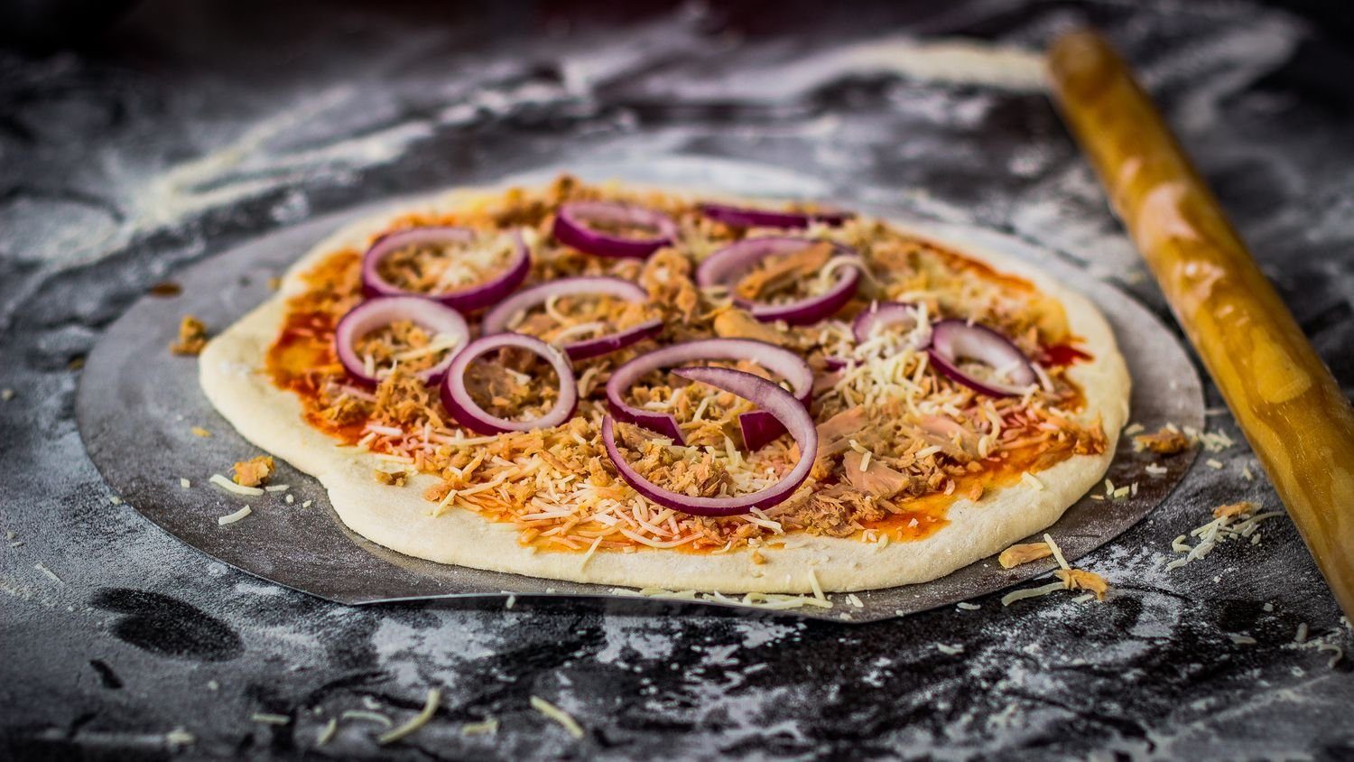 Grillfürst Aromaplanke Grillfürst Pizzablech Edelstahl 31 cm