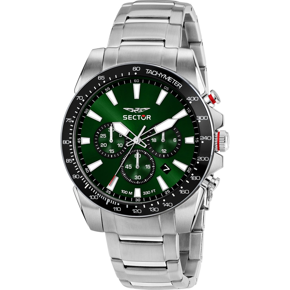 Sector Chronographe Acier inoxydable, Aluminium Montre