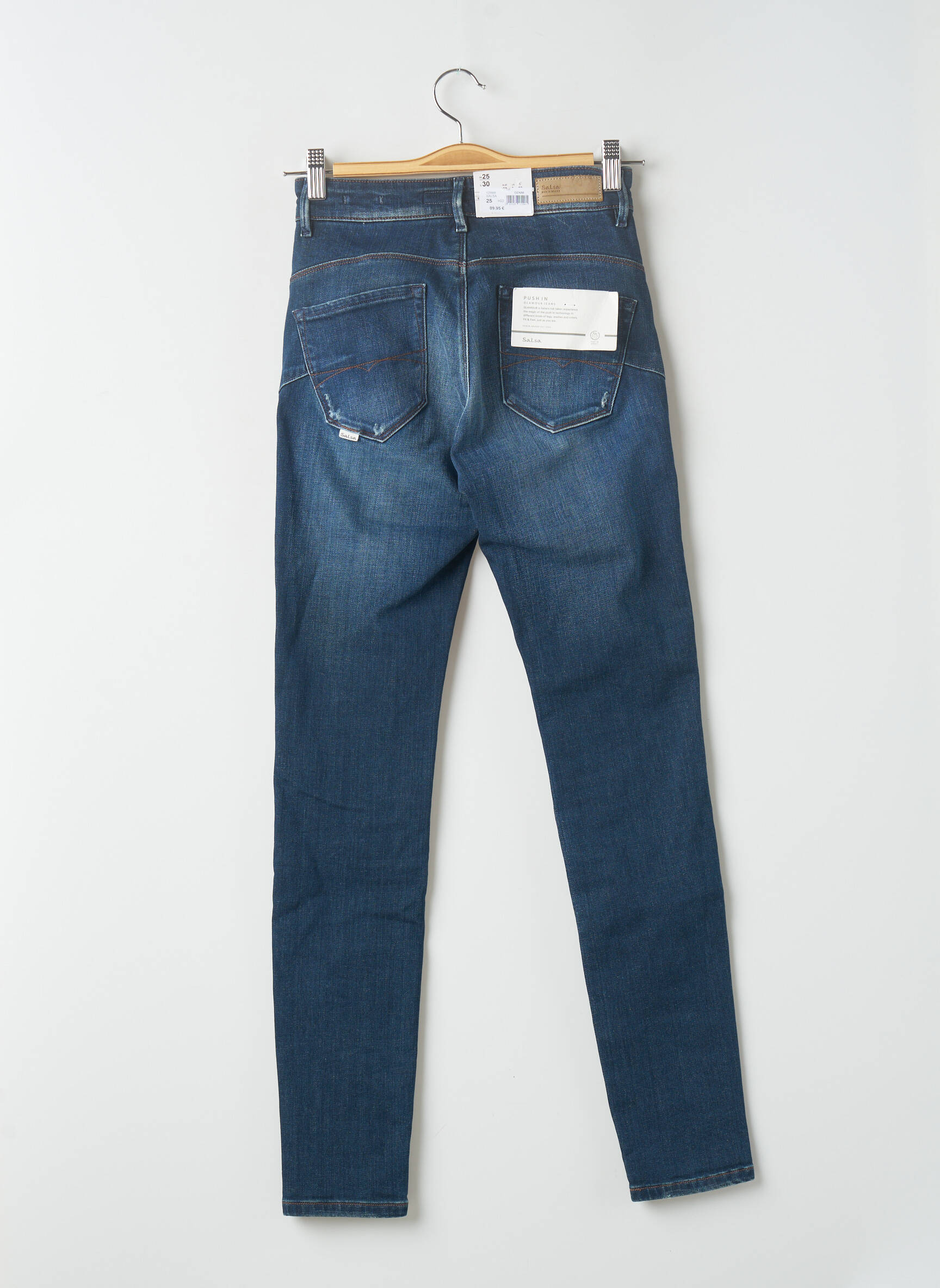 Salsa Jeans Skinny Femme couleur bleu