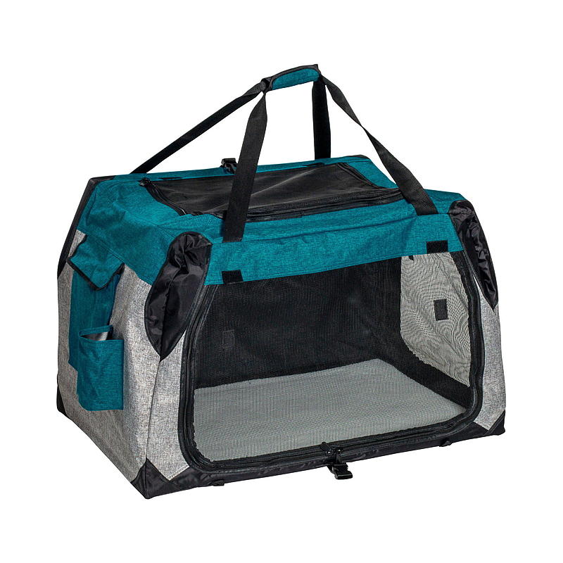 Zoozaker Hundebur i stoff 106x70x69 cm, sammenleggbart