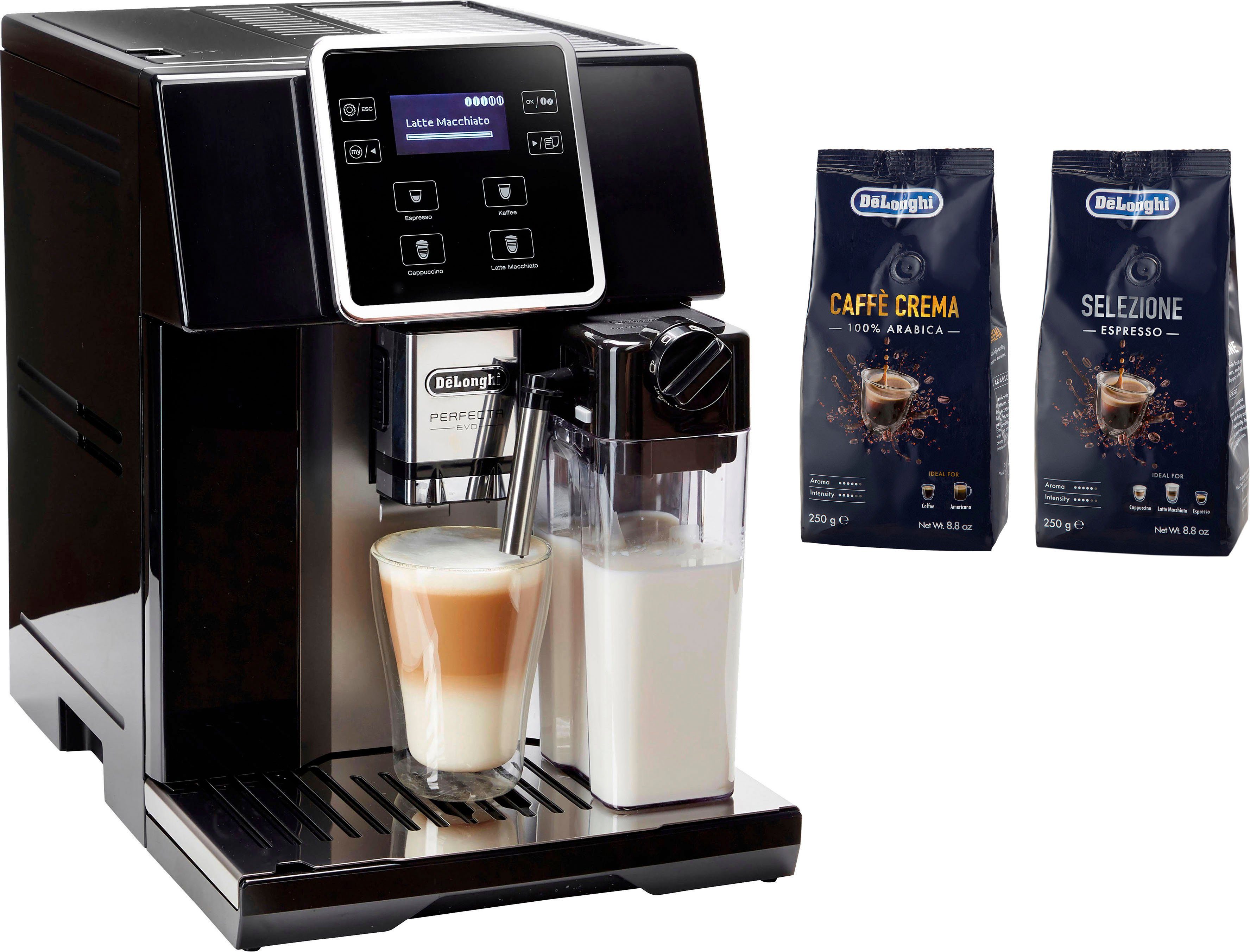 De'Longhi Kaffeevollautomat Perfecta Evo ESAM 428.40.BS, Kaffeekannenfunktion, inkl. Pflegeset im Wert von € 31,99 UVP