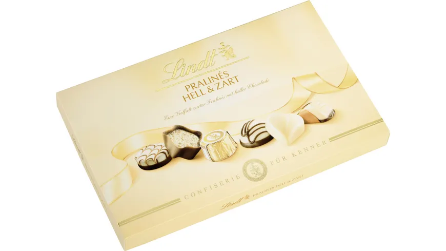 Lindt Pralinen Für Kenner Hell & Zart 200 g