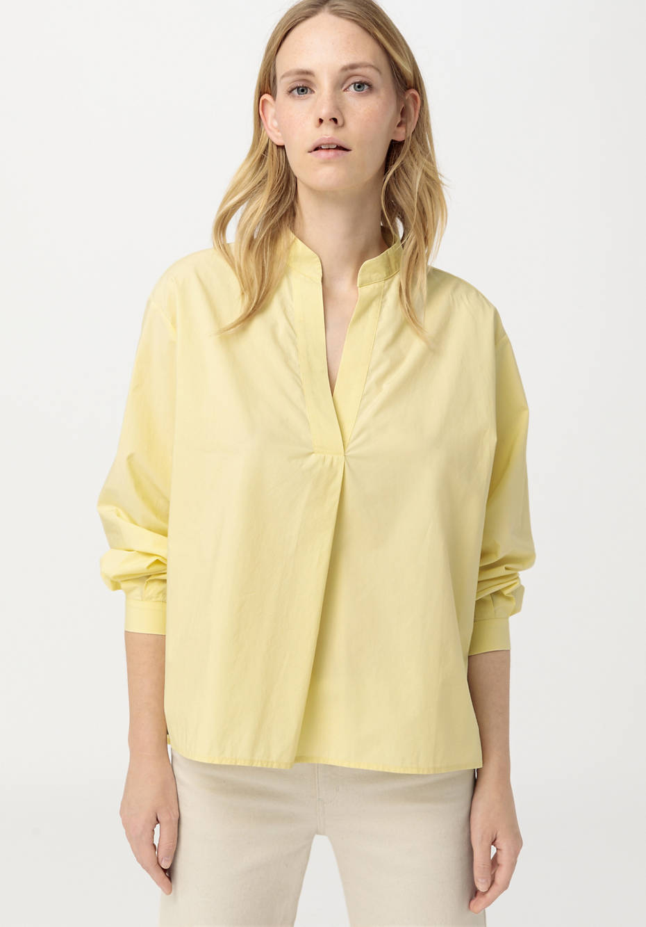 Bluse aus reiner Bio-Baumwolle