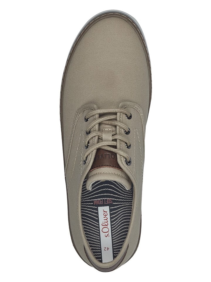 s.Oliver Sneakers in Beige günstig kaufen