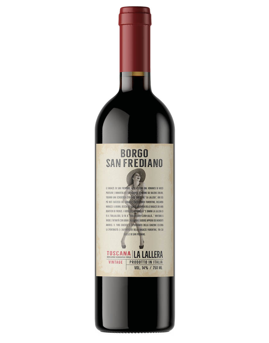 Toscana IGT La Lallera 2020 Borgo San Frediano 0,75 ℓ