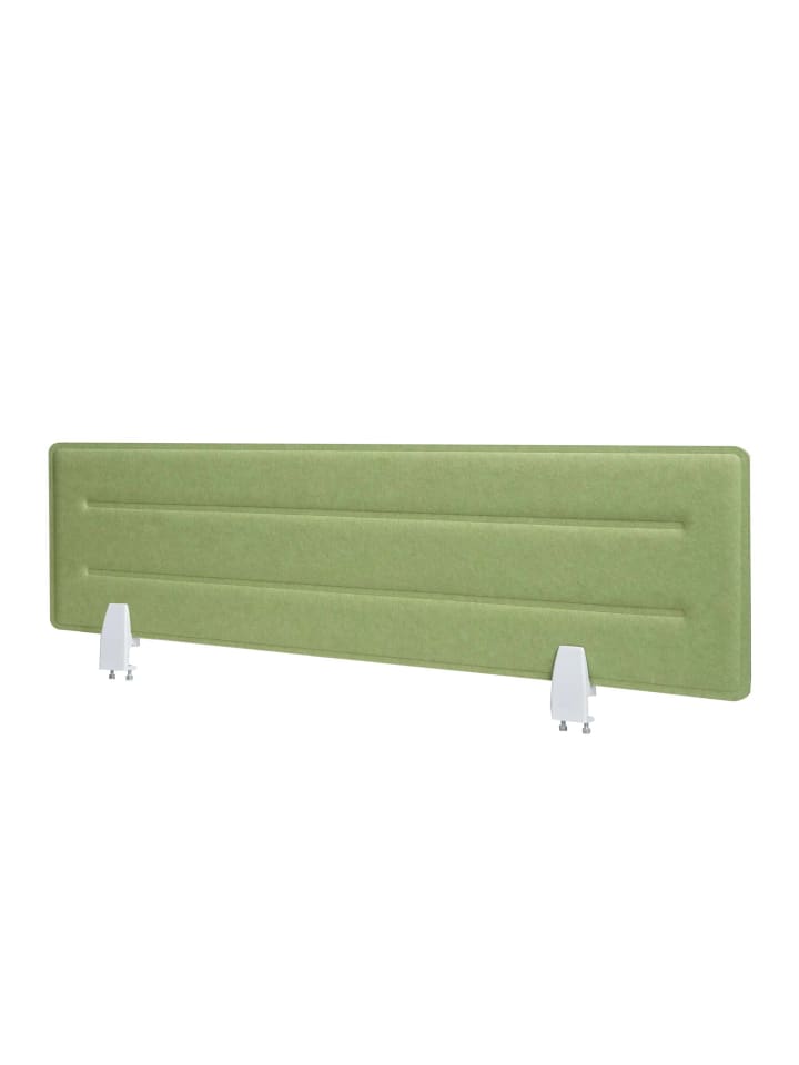 MCW Tischtrennwand G76, 100x30cm grün günstig kaufen onesize