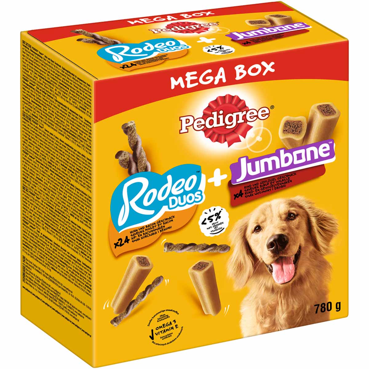 PEDIGREE Mega Box Snacks 780g günstig kaufen bei ZooRoyal