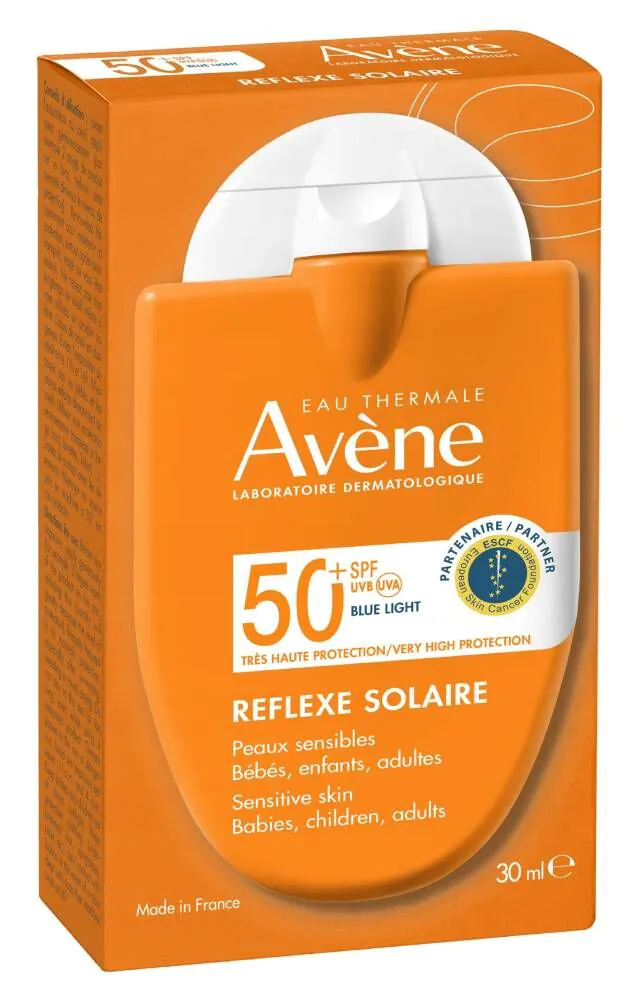 Αντηλιακό Avène Sun Very High Protection Reflex SPF50+ για όλη την οικογένεια