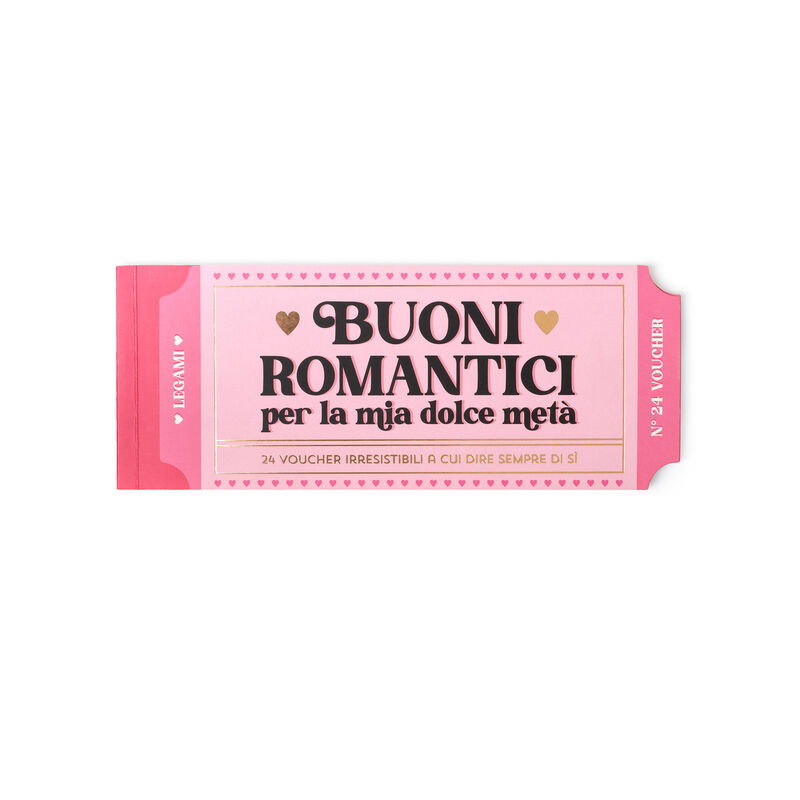Bloc de 24 cupones - Italiano