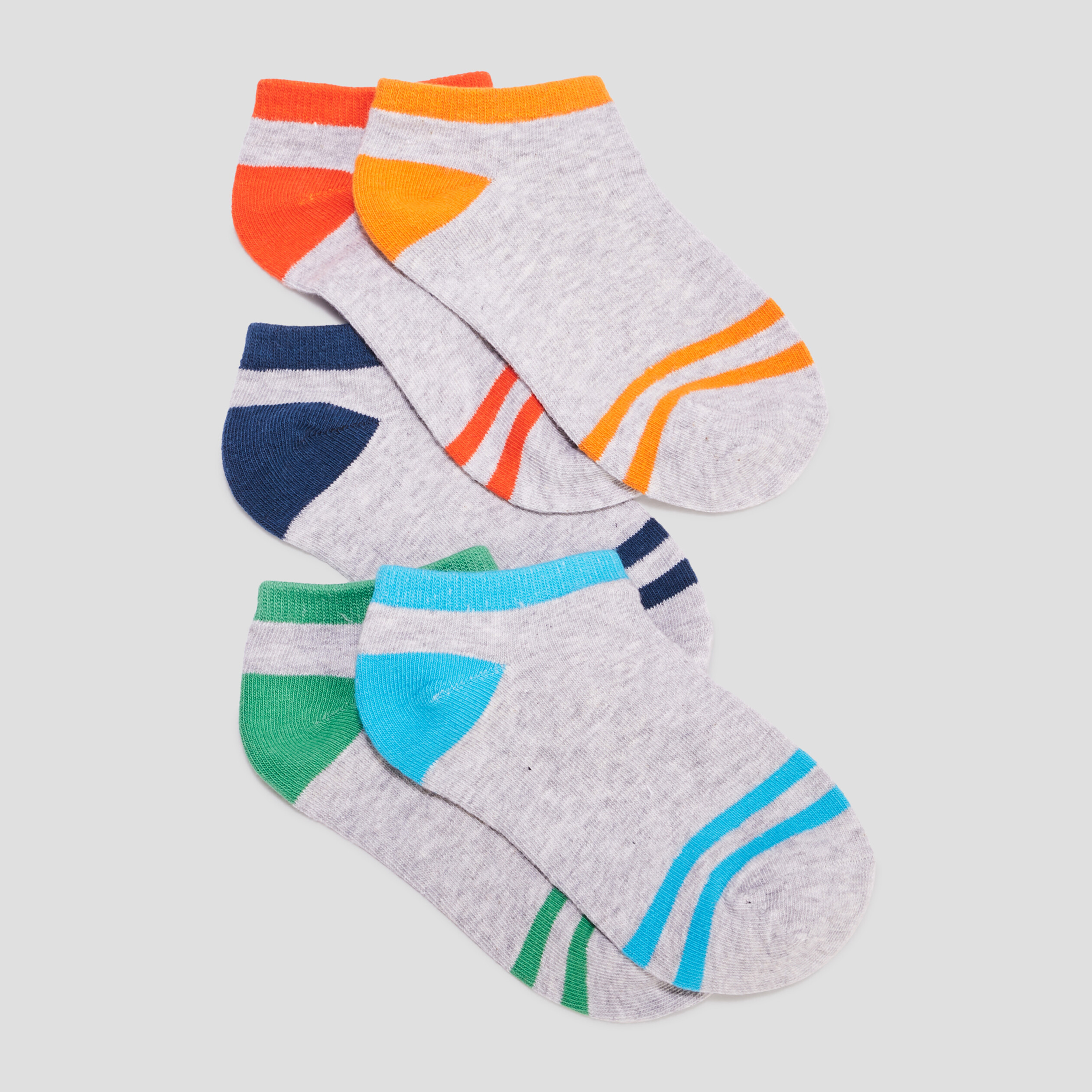 Lot 5 paires chaussettes multicolore garçon | La Halle
