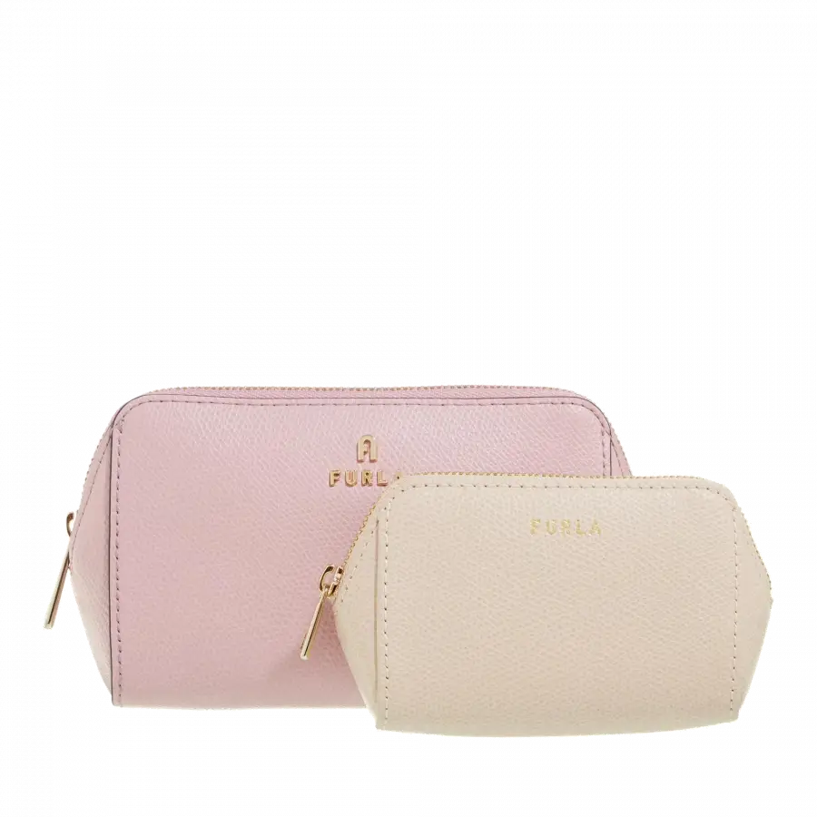 Furla - Furla Make-up Bags Textil White - weiß