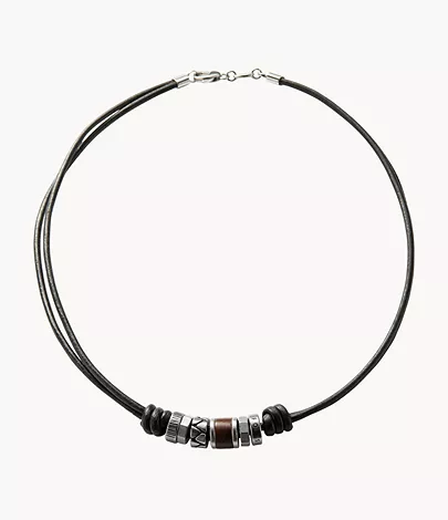 Fossil Herren Kette Leder