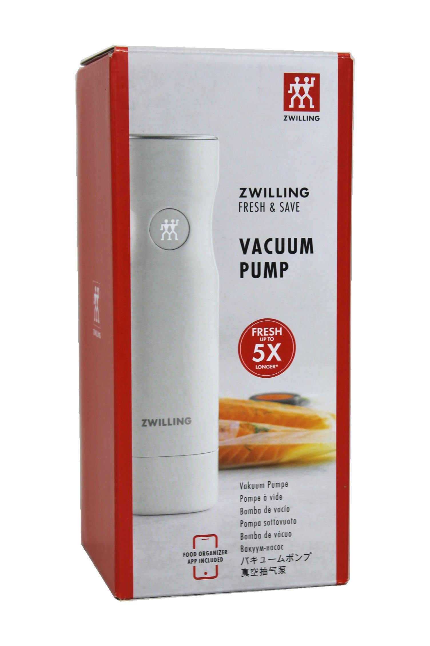 Zwilling Vakuumierer Fresh & Save Vakuumpumpe mit Ladekappe