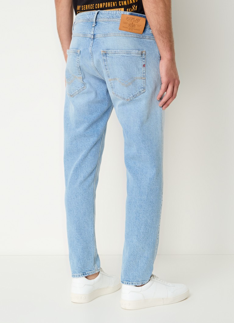 Replay Willibi slim fit jeans with light wash