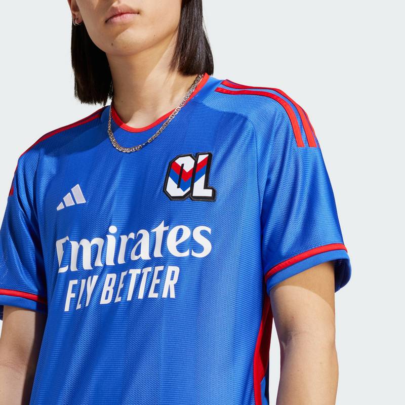 adidas Olympique Lyon 23/24 Auswärtstrikot Trikot Herren