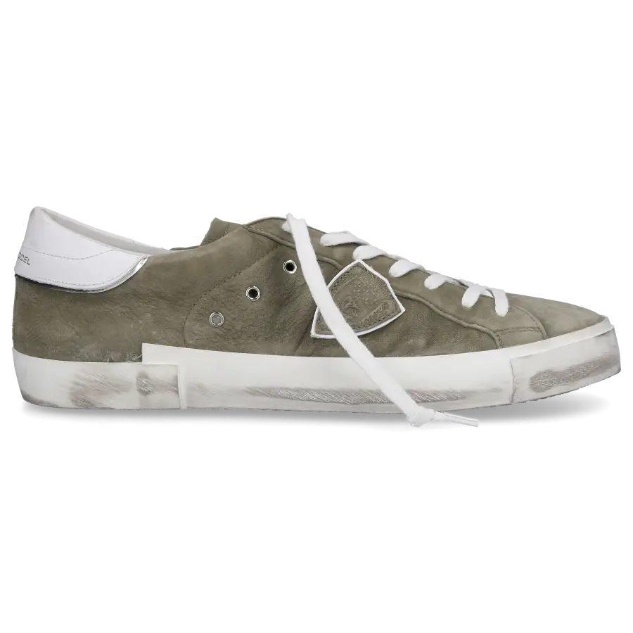 Philippe Model - Sneaker low PRSX Nubukleder - grün