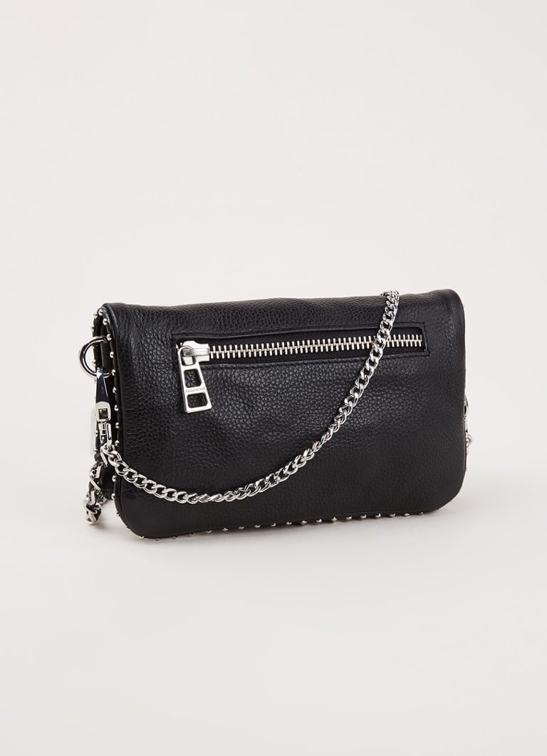 Geantă de umăr din piele Zadig&Voltaire Rock Nano