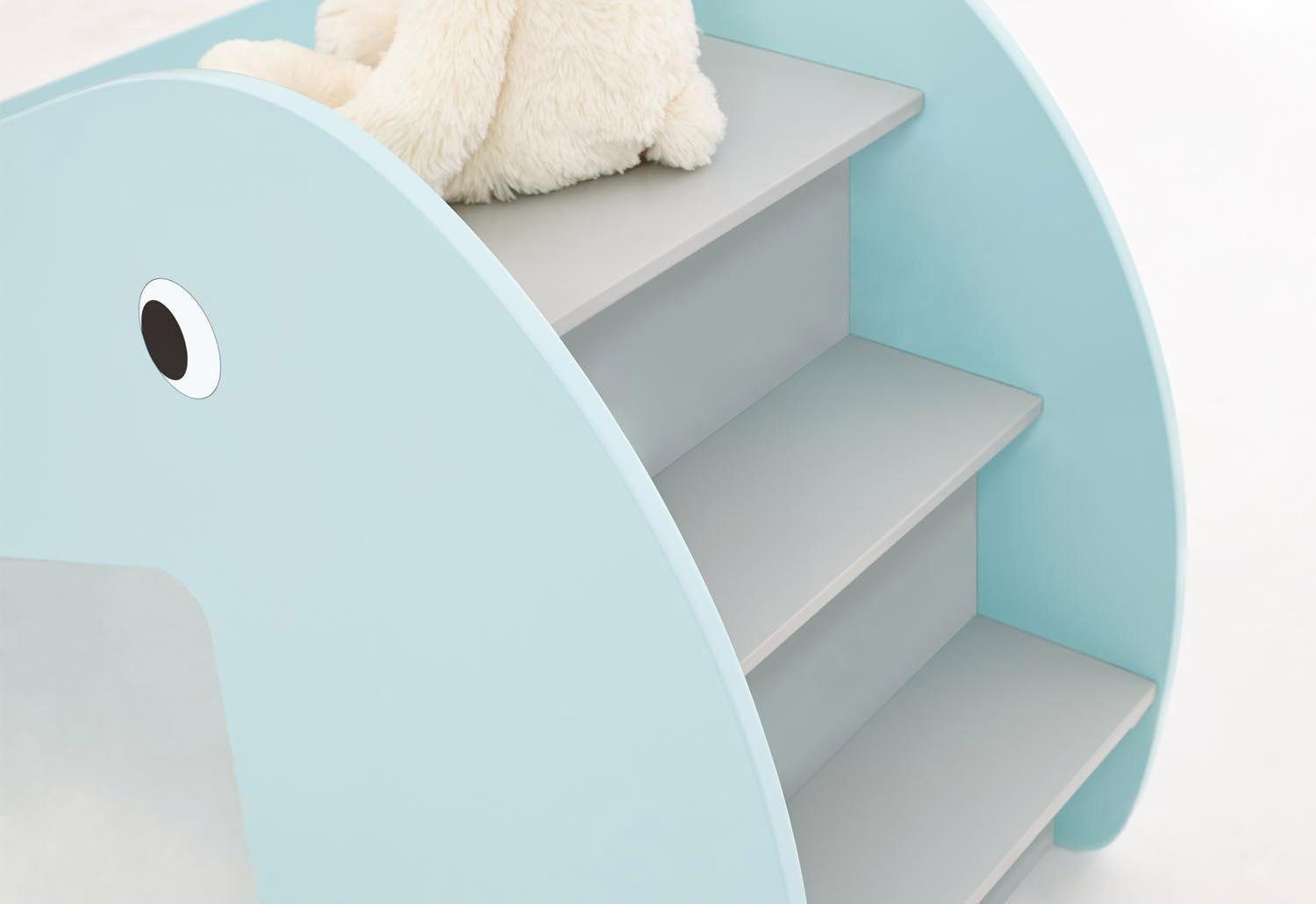 Pinolino® Indoor-Rutsche Holzspielzeug, Lotta, blau
