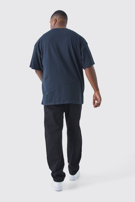 Plus Size T-Shirt mit lizenziertem Ice Cube Print