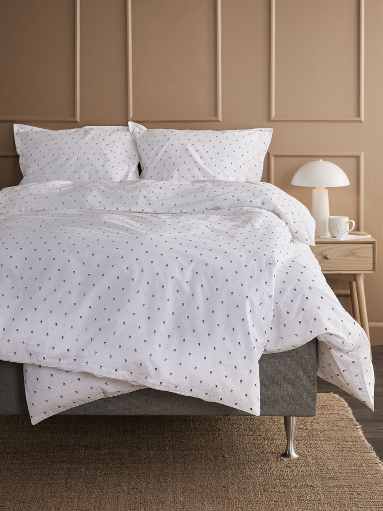 OLGA gold bedding OLGA percale 140x200 blue/white