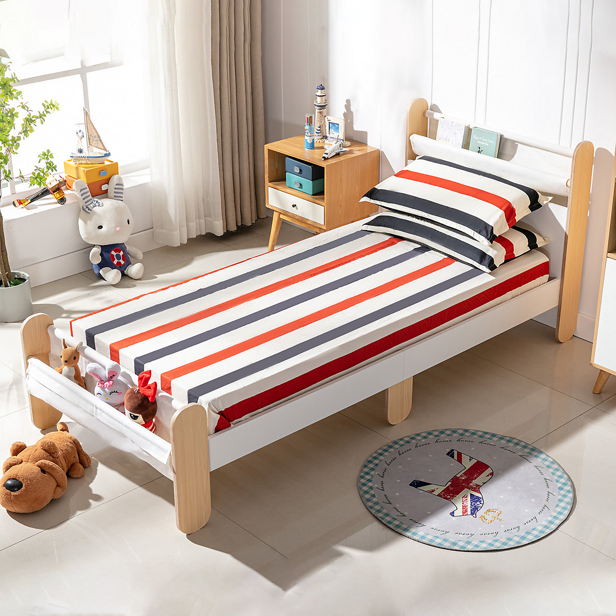 Kinderbett mit Kinderfreundlichem Design