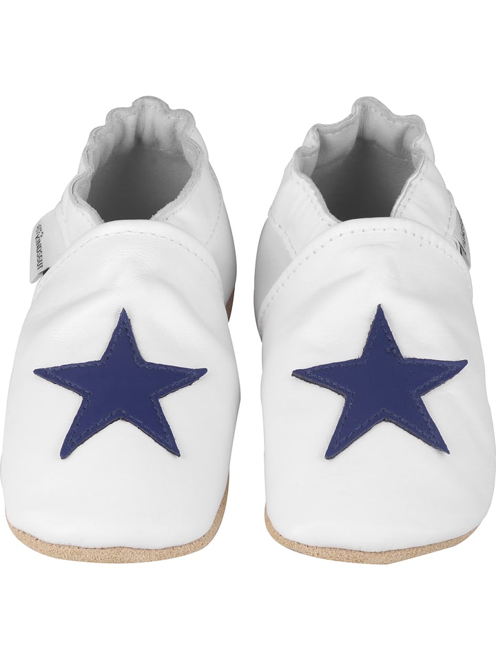 Kindsgut Leder-Krabbelschuhe 