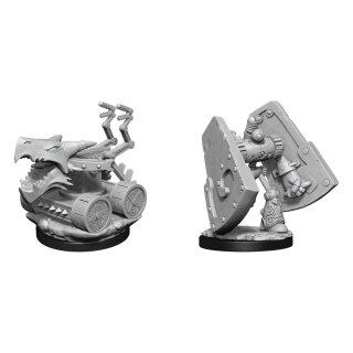 D&D Nolzur's Marvelous Miniatures: Stone Defender & Oaken Bolter (2)