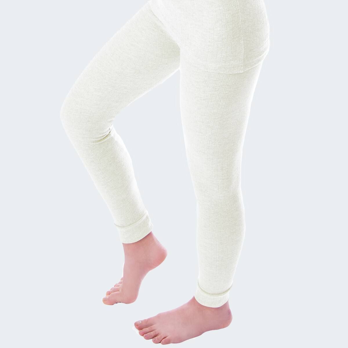 Black Snake Creme Damen Thermohose