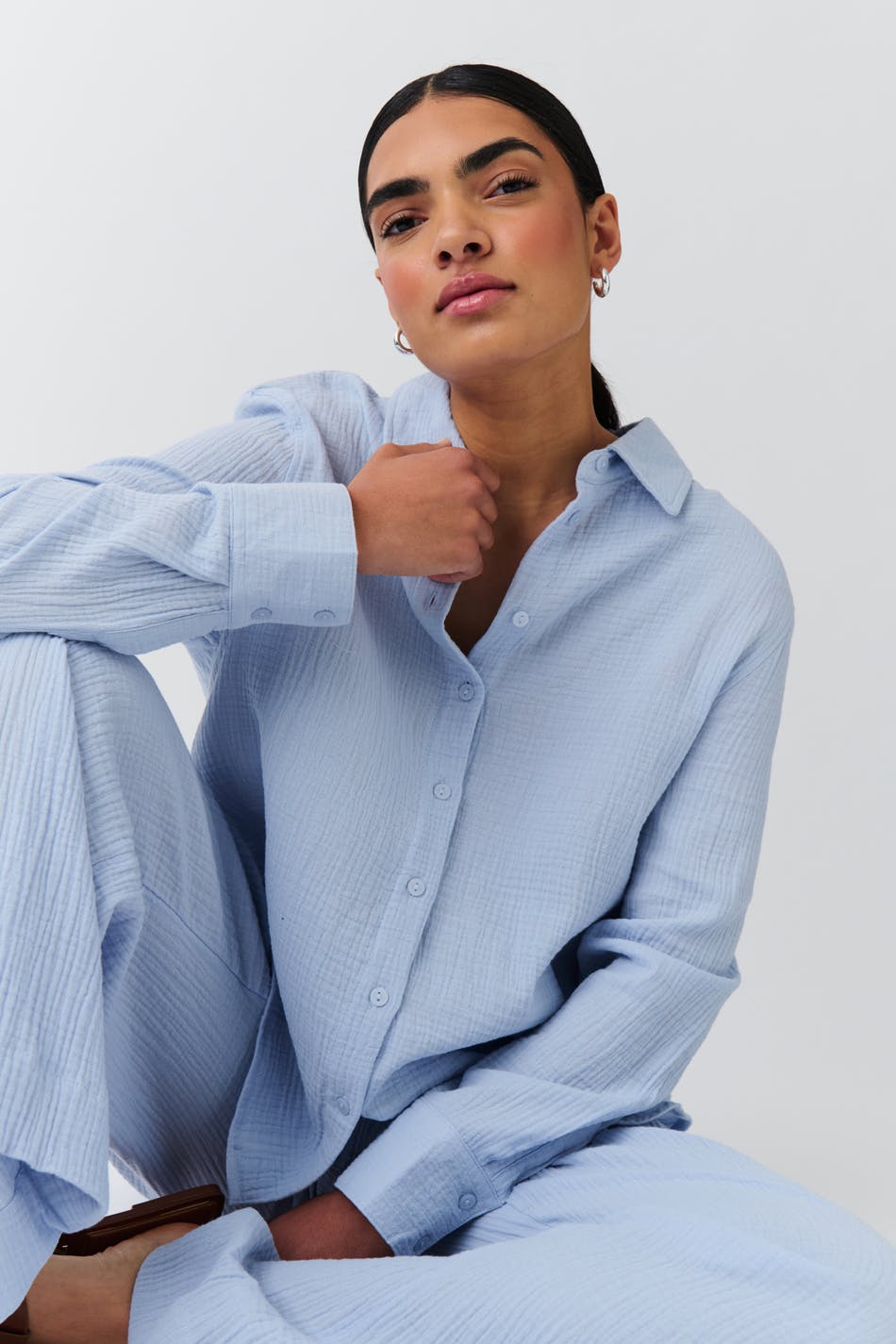 Gauze shirt