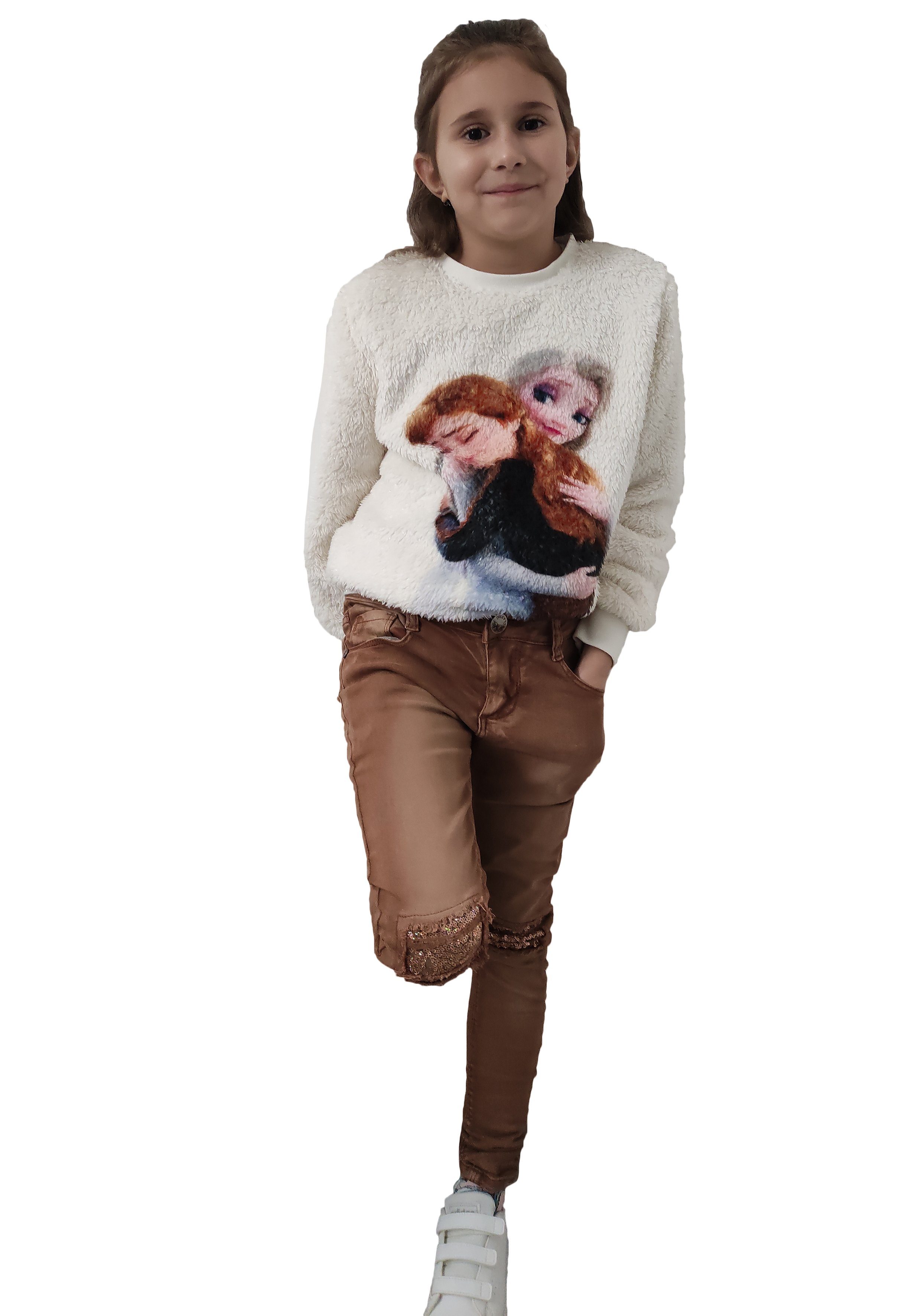 Family Trends Slim-fit-Jeans mit verspielter Pailletten-Applikation