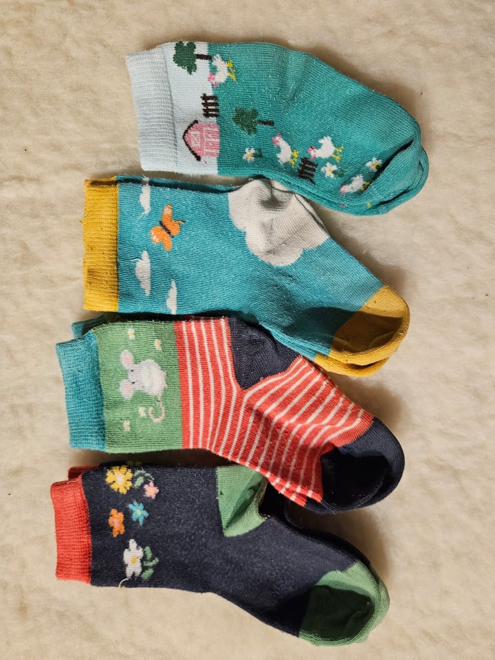 Frugi Frugi 3-er Set Socken   1x von DM, Gr 22 günstig kaufen 19-23
