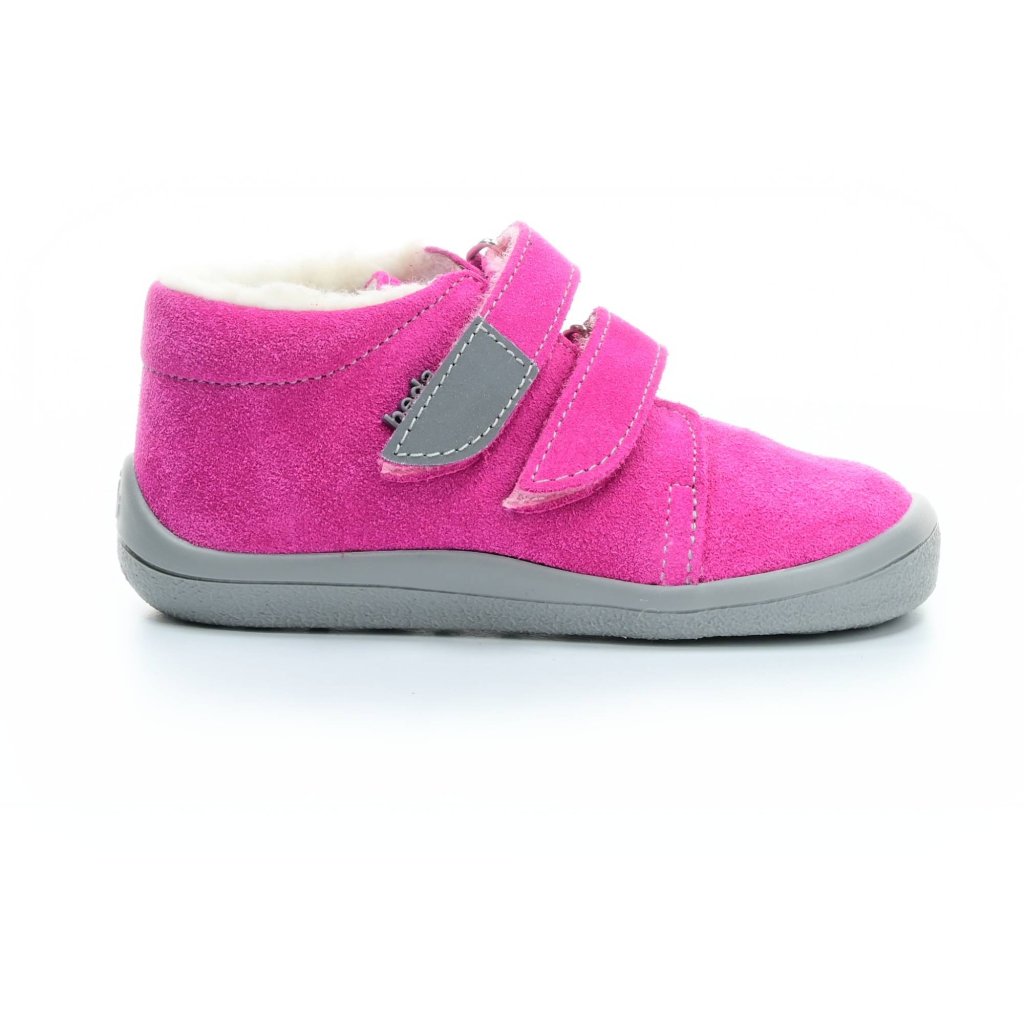 Beda Rebecca mit Membran (BF 060010/W) rosa Winterbarfußschuhe