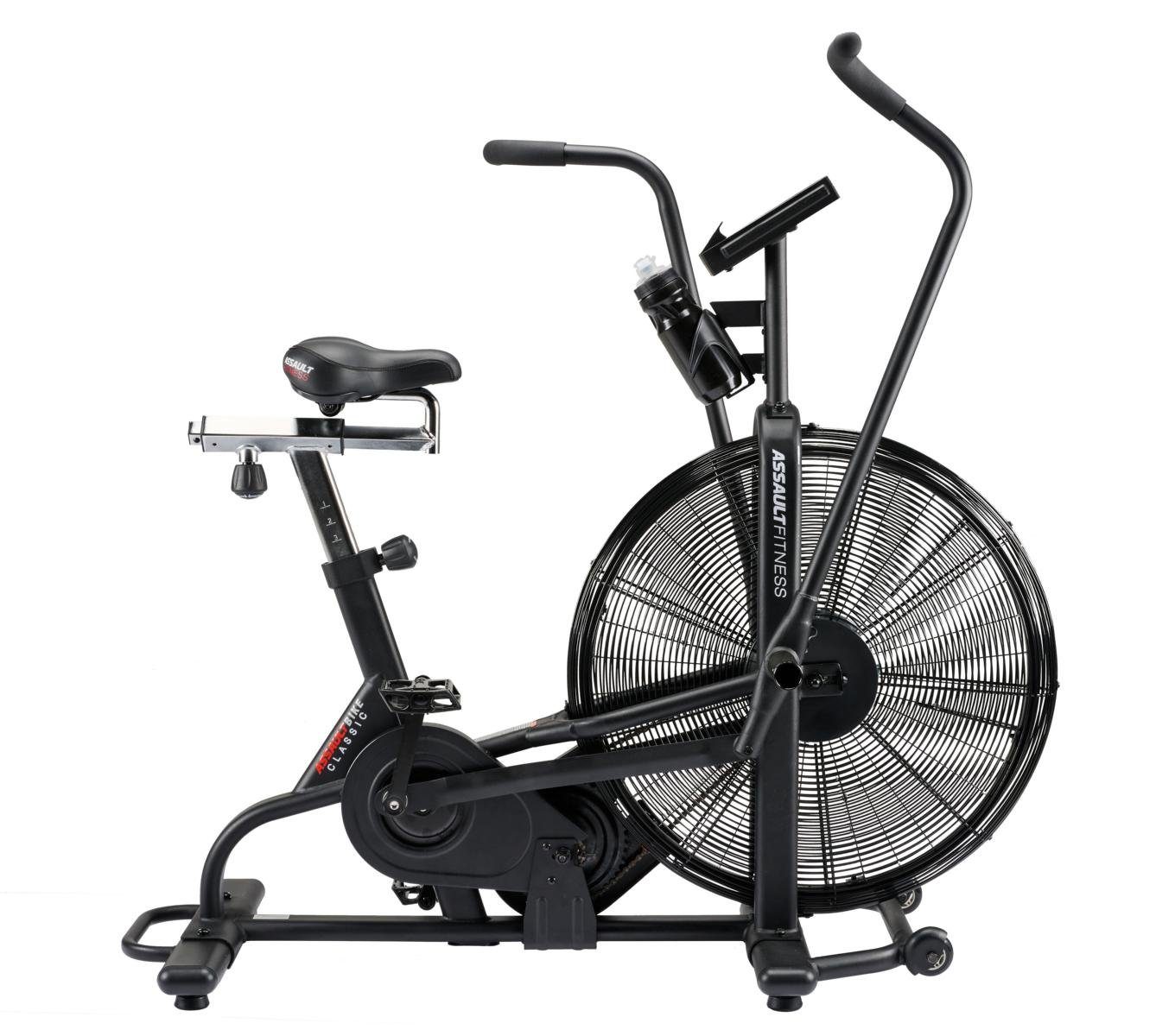 Assault Fitness Ergometer AssaultBike Classic Modell 2022 mit Getränkehalter, das originale Assault Bike