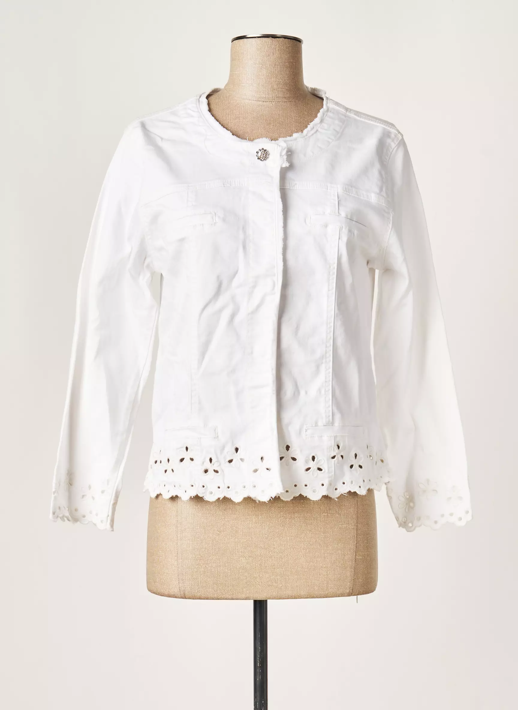 Onado Vestecasual Femme couleur blanc