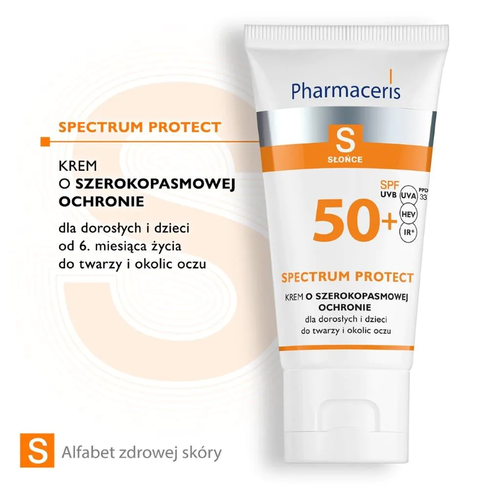 Pharmaceris S Crème met breedbandbescherming SPF50+