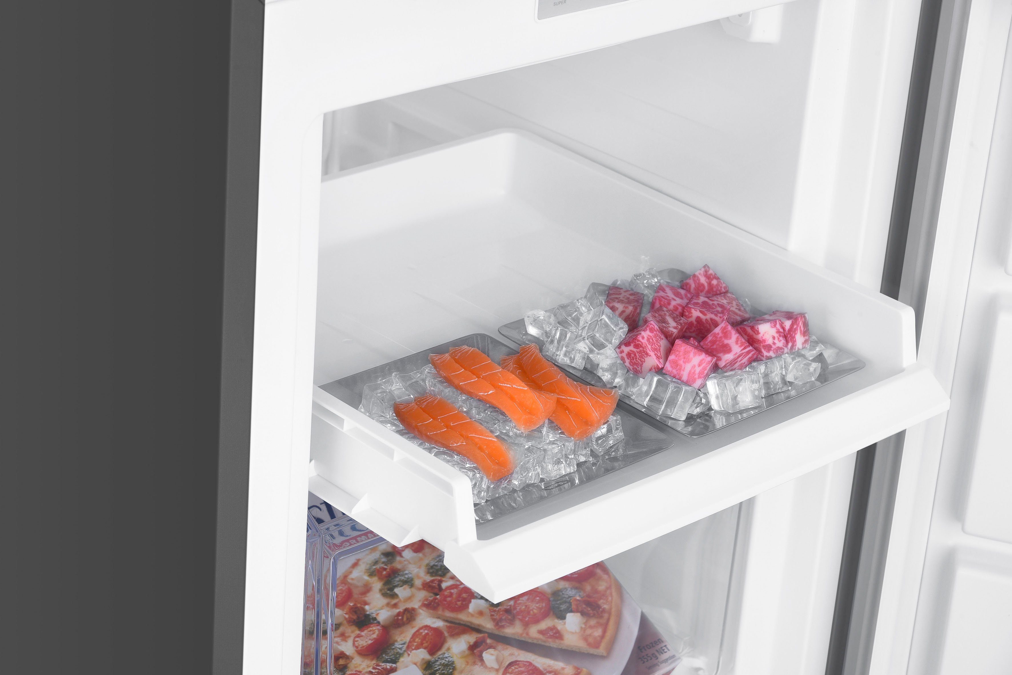 Hanseatic Gefrierschrank HGS14355DI, 142,6 cm hoch, 54,4 cm breit, QuickFreeze