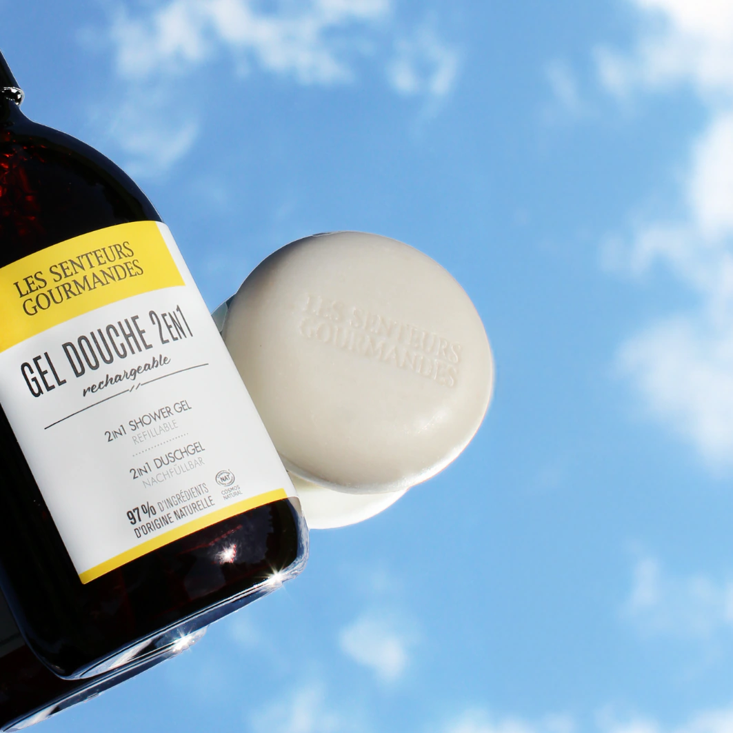 Les Senteurs Gourmandes čvrsti šampon za masnu kosu