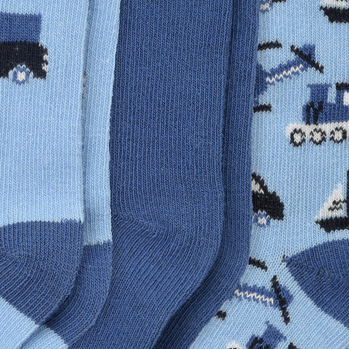 3 Paar Baby Socken mit Bio-Baumwolle