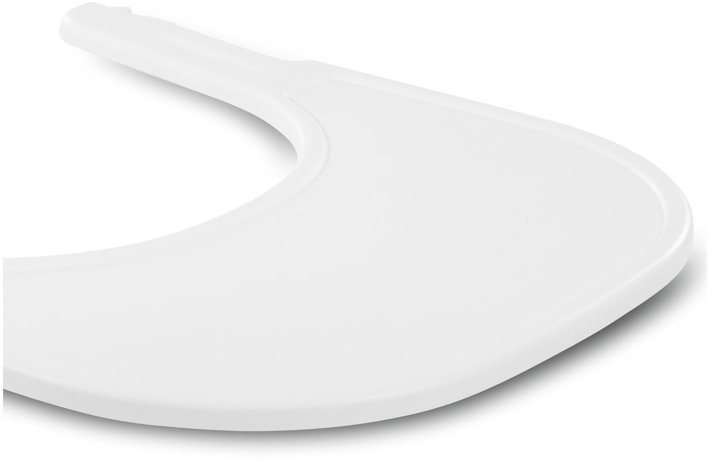 Hauck Hochstuhltablett Arketa Click Tray, White, Kunststoff, aus recyceltem Material