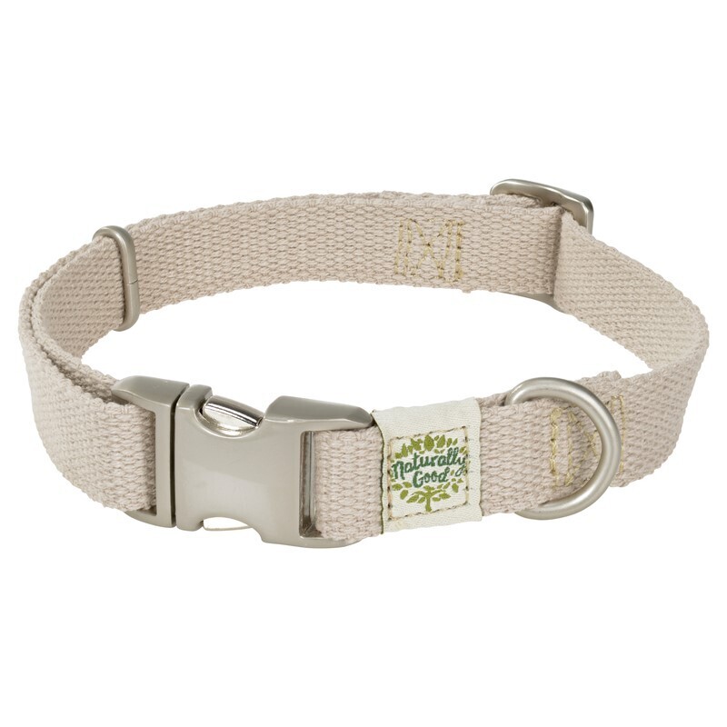 Naturally Good Hundehalsbänder Naturally Good Halsband beige S