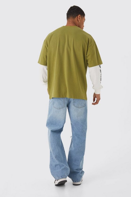 Oversize T-Shirt mit Official Print