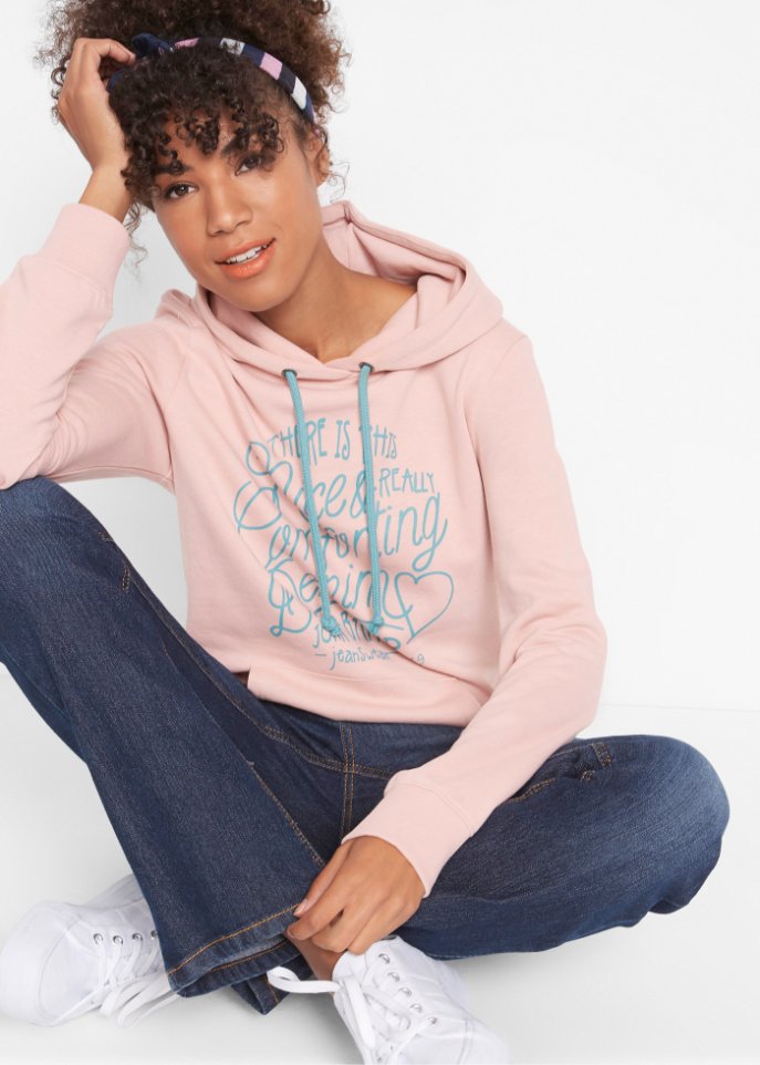 Kapuzensweatshirt, bedruckt
