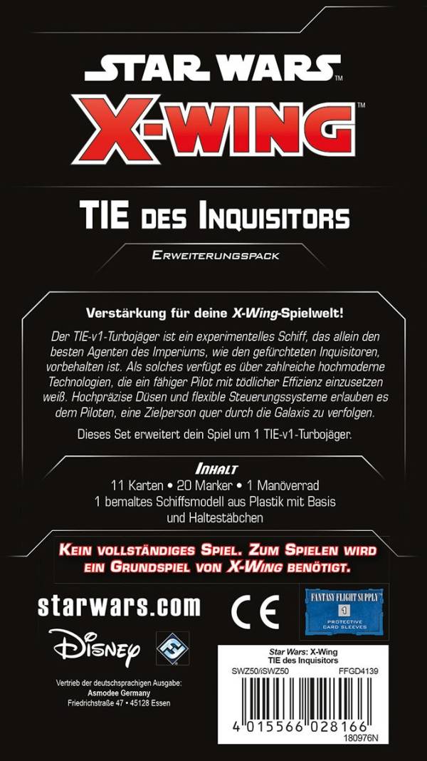 Star Wars: X-Wing 2.Ed. - TIE des Inquisitors (Erw.)