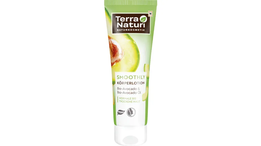 Terra Naturi Körperlotion Smoothly Bio-Avocado & Bio-Avocado Öl 250 ml