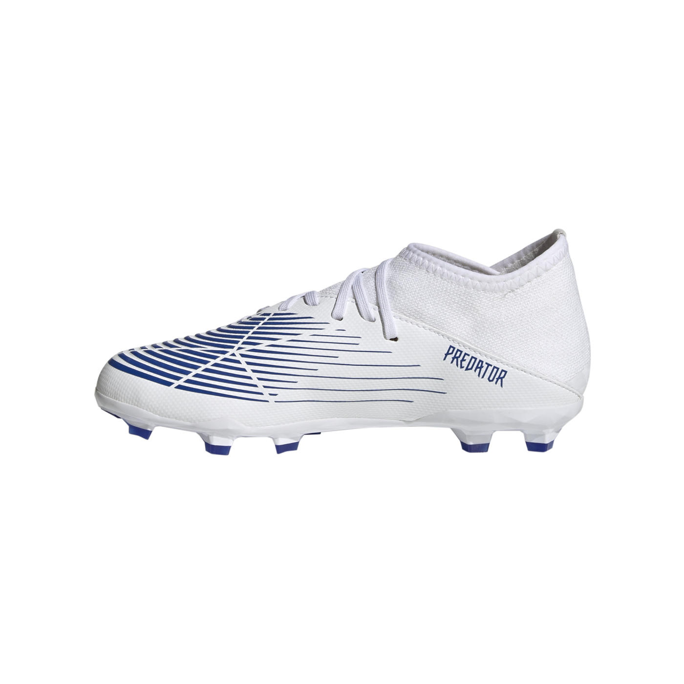 adidas Predator EDGE.3 FG Diamond Edge J Kids Weiss Blau