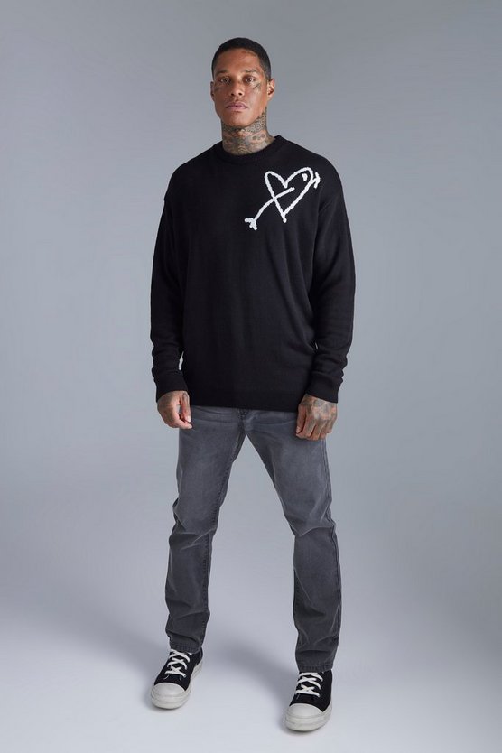 Jeans mit geradem Bein