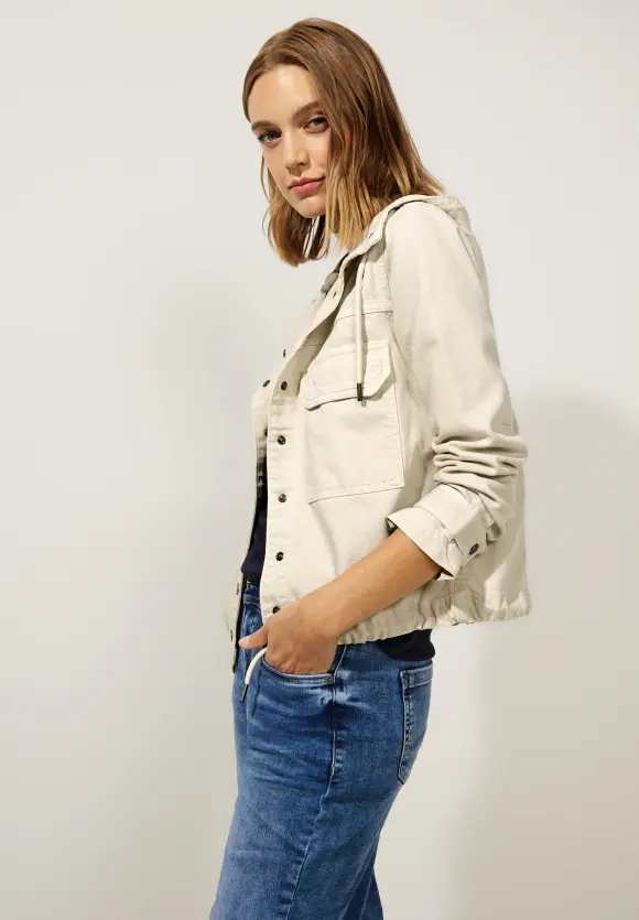 Street One Softe Hoodie Denimjacke