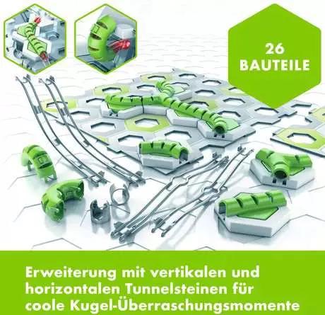 GraviTrax Extension Tunnel - Kugelbahn-Erweiterung für Kinder ab 8 Jahren